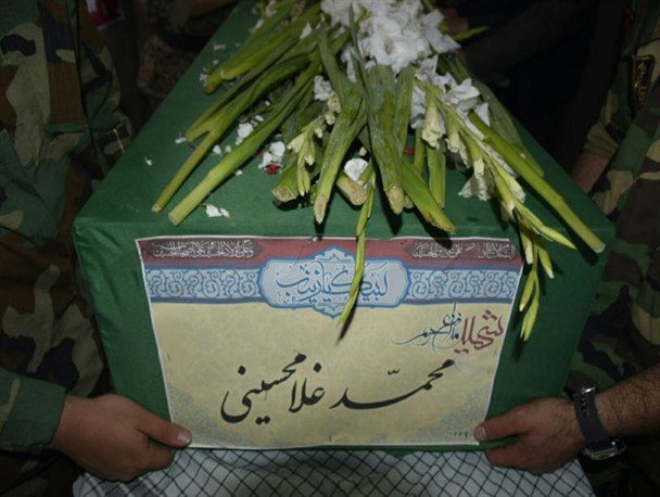 مراسم وداع با پیکر مطهر شهید مدافع حرم «غلامحسینی» در ساوه برگزار شد+تصاویر