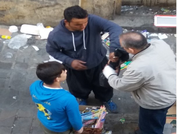 فروش مواد محترقه در بازار تهران