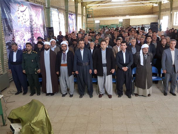 مراسم گرامیداشت روز شهید در ثلاث باباجانی برگزار شد+ تصاویر