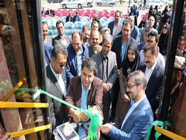 افتتاح نخستین اتوبوس سلامت استان اصفهان در فولاد شهر/تصاویر