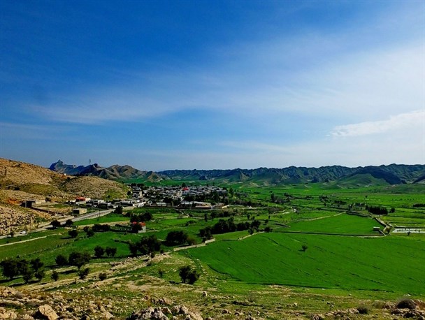جلوه‌های زیبای طبیعت در روستای سرآبننیزگچساران+تصاویر