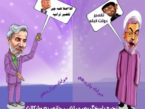 کاریکاتور/ نحوه پاسخگویی دولت به مشکلات