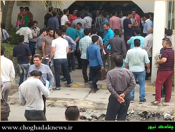 تجمعات اعتراض آمیز مکرر در بوشهر+تصویر