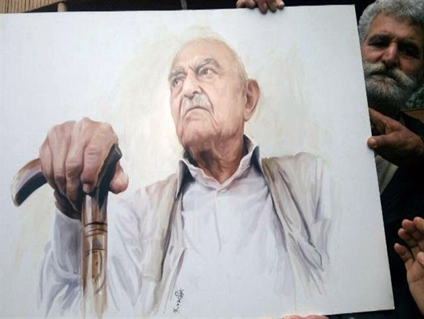 پیکر استاد ستوده به خاک سپرده شد+تصاویر
