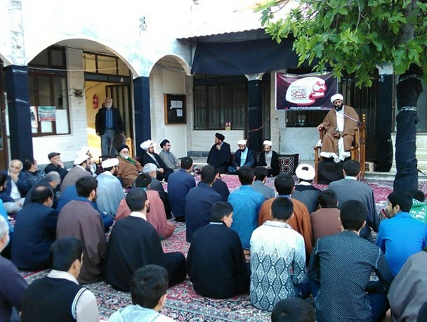 اقامه عزای سالروز شهادت امام هادی (ع) در حوزه علمیه مینودشت+تصاویر