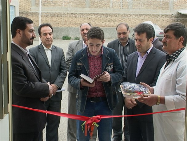 افتتاح نمایشگاه جابرین حیان با موضوع آب در ملکان