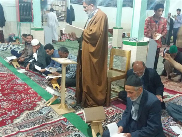 بیش از 1100 معتکف در هشت نقطه شهرستان لردگان + عکس