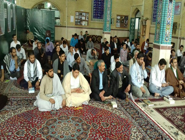 حضور بیش از ۵۵۰ نفر در مراسم اعکتاف شهرستان خرم دره+ عکس