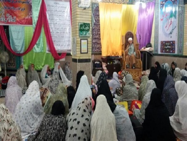 حضور حدود 550 معتکف در اعتکاف رجبیه در شهرستان گناوه/ گزارشی از اولین روز اعتکاف + تصاویر