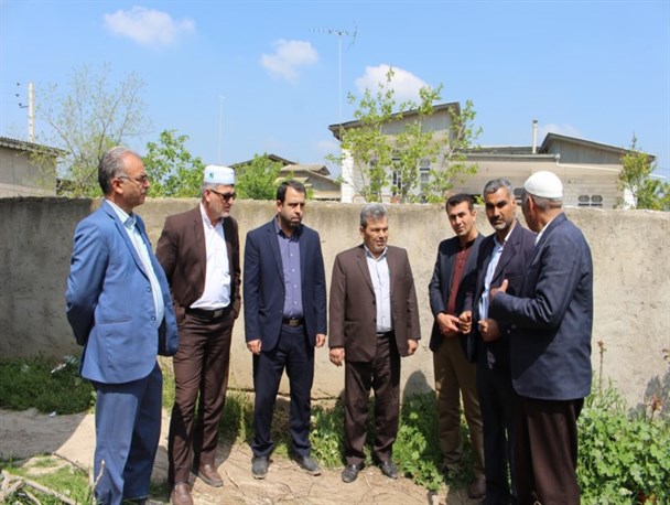 بخشدار مرکزی آق قلا از مشکلات روستای سلاق یلقی بازدید کرد + تصاویر