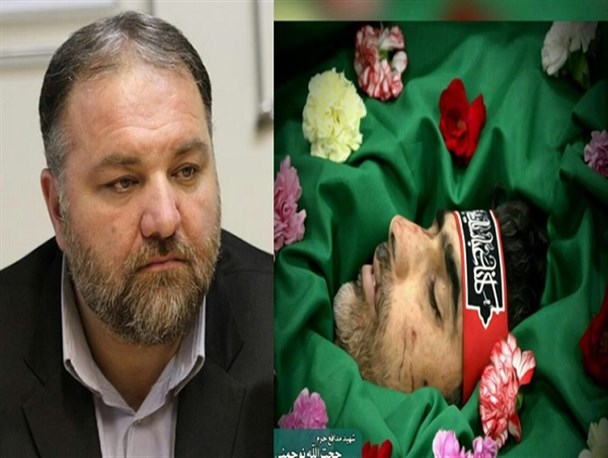 دوباره گلستان و اینبار شهید گلگون کفن «حجت الله نوچمنی»/ الهی من بمیرم برای فرزندان شهید