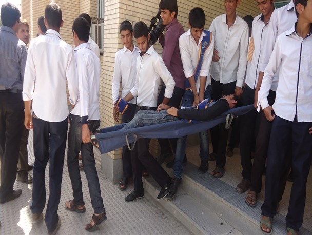 مانور پدافند غیرعامل در رودبار برگزار شد+تصاویر