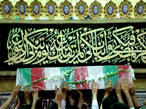 گزارش تصویری/ تشییع پنج شهید گمنام در قم