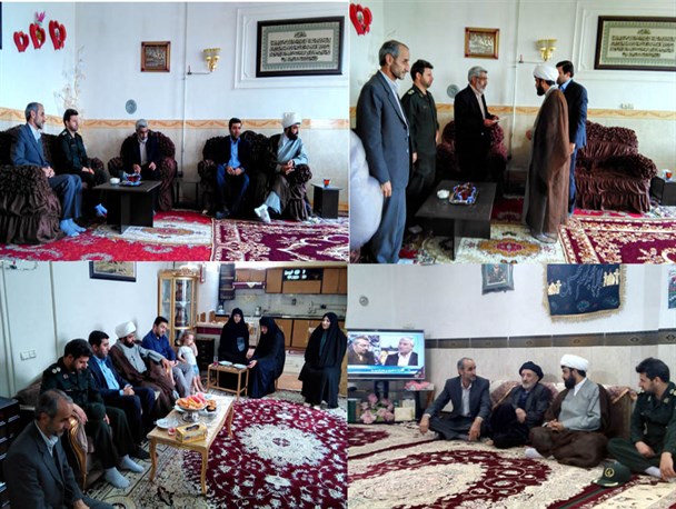 دیدار امام جمعه و مسئولین شهرستان هرسین با جانبازان و خانوده آنها/حجت الاسلام باقری: حامل پیام تبریک روز جانباز از جانب رهبر معظم انقلاب هستیم