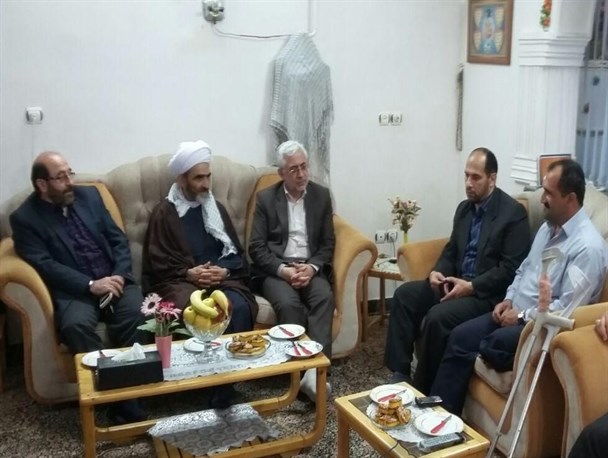 گزارش تصویری دیدار مسئولان لنگرود با جانبازان جنگ تحمیلی