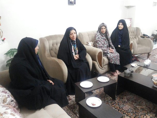 دیدار با زنان جانباز کرجی+تصاویر