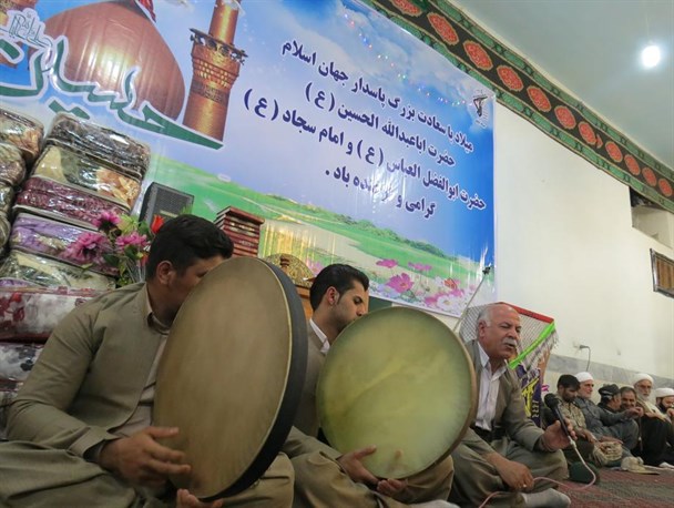 جشن میلاد امام حسین(ع) و روز پاسدار در بانه برگزار شد + عکس