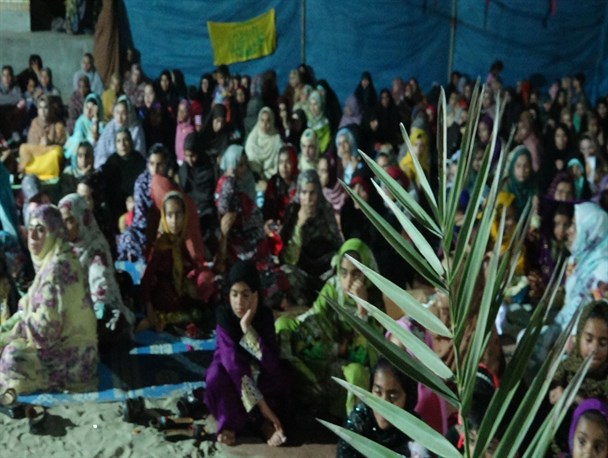جشن نیمه شعبان با مشارکت شیعه و سنی در بندر کوهستک+ تصاویر