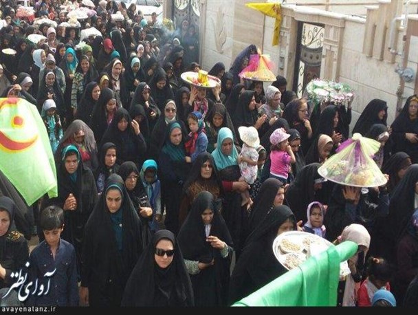 مراسم سنتی مجمعه گردانی در روستای متین آباد نطنز برگزارشد/ تصاویر