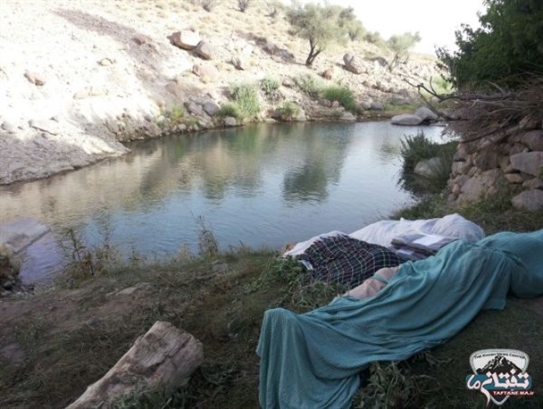 غرق شدن ۳ نفر در حوضچه روستای کوته خاش + تصاویر