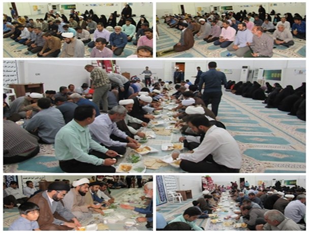 برپایی ضیافت افطار «طرح مودت» در لنده + تصاویر