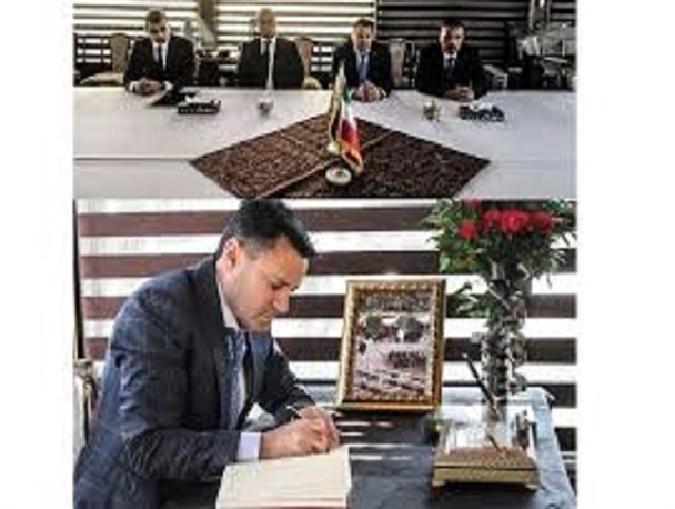 دفتر یادبود شهدای حملات تروریستی تهران در نخجوان گشوده شد