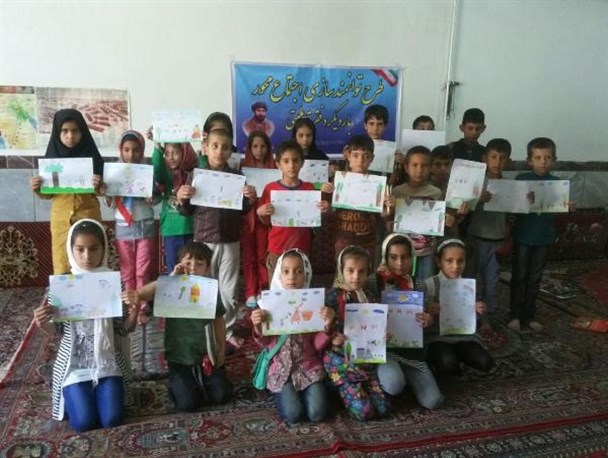 کودکانی که محیط زیست را نقاشی کردند+تصاویر