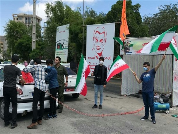 شور و نشاط انتخاباتی در اردبیل + عکس