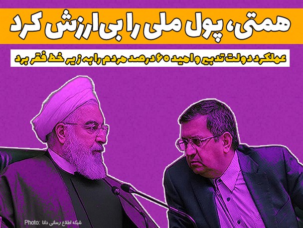 فتونیوز/عملکرد دولت تدبیر و امید ۶۰ درصد مردم را به زیر خط فقر برد
