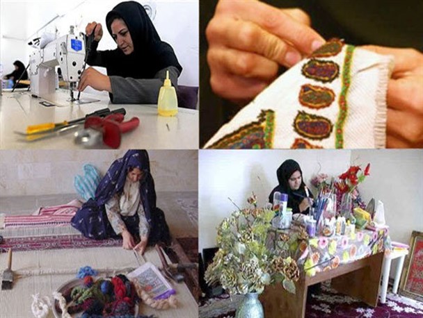 افتتاح نمایشگاه و بازارچه صنایع‌دستی و مشاغل خانگی در شهرستان البرز