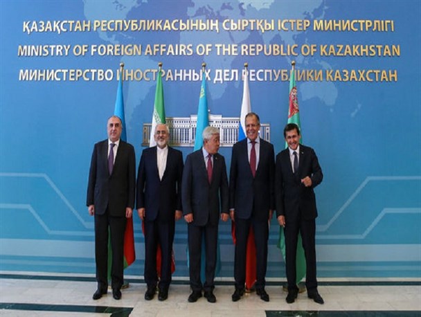 وزیران خارجه کشورهای حاشیه خزر در قزاقستان گرد هم آمدند