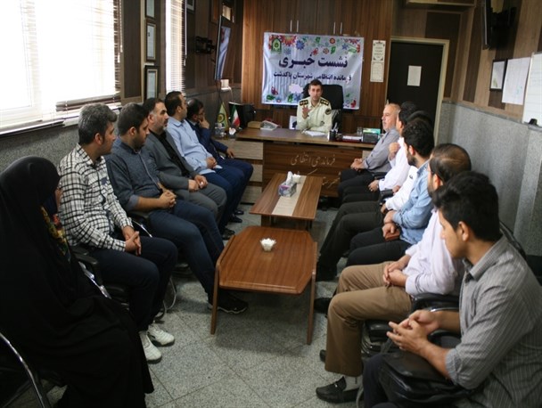 هشدارهای فرمانده نیروی انتظامی پاکدشت درنشست خبری با مدیران کانالهای تلگرامی