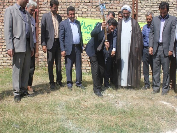 کلنگ مجتمع فرهنگی تجاری الغدیر تالش به زمین خورد / تصاویر