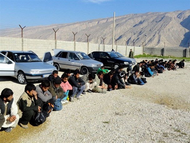 دستگیری 49 تبعه غیرمجاز افغانی در شهرستان زرین دشت