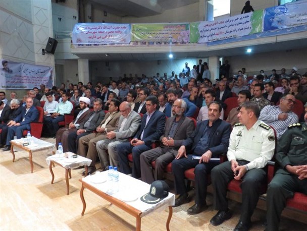 عکس/ معارفه فرماندار جدیدشهرستان فسا