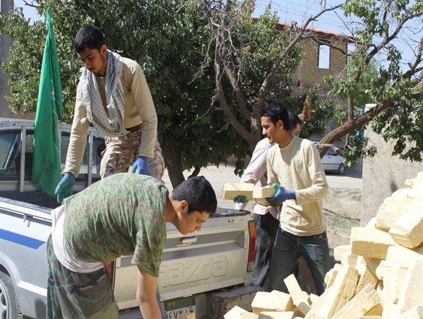 ساخت غسالخانه توسط گروه جهادی شهیید سلیمی رزن در مناطق محروم شهرستان