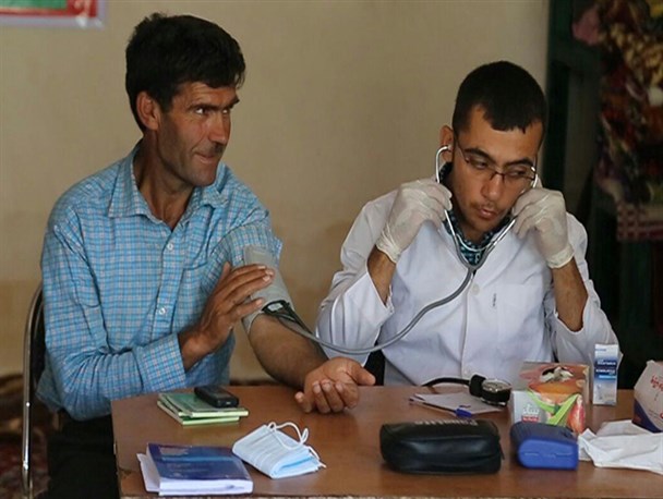 خدمات بهداشتی و پزشکی دانشجویان جهادگر در چالدران+تصاویر