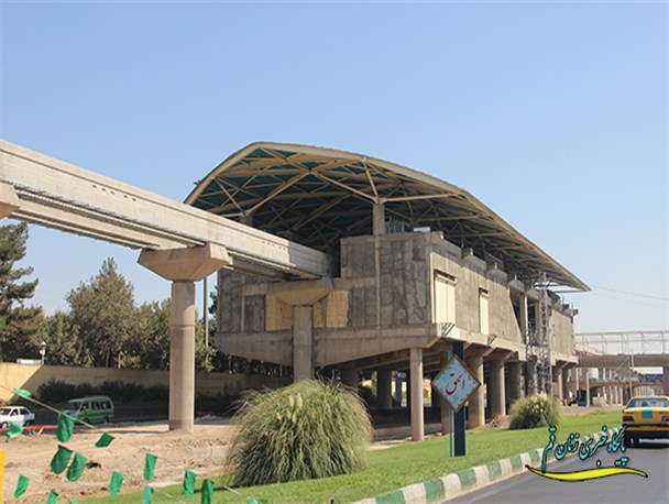 خواب مطلق پروژه منوریل در قم+تصاویر