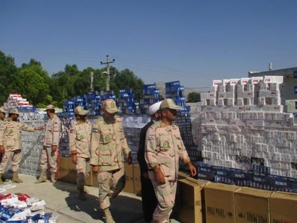 کشف 2 میلیون 520 هزار نخ سیگار قاچاق درچالدران+تصاویر