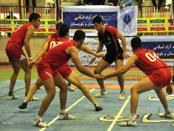 ۱۴ تیم در مسابقات قهرمانی کبدی در زابل به رقابت می پردازند