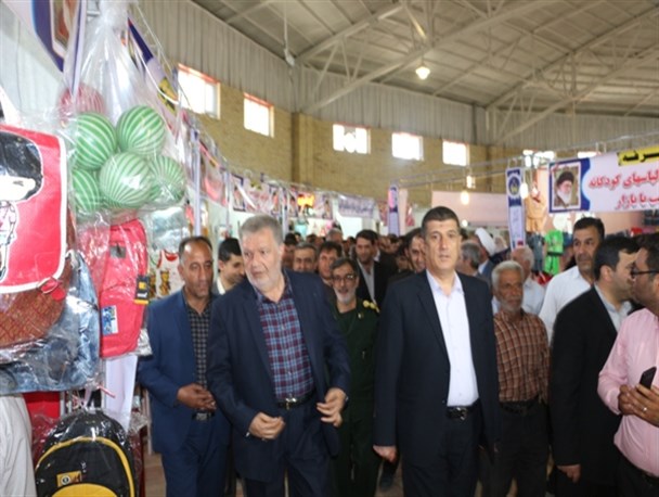 نمایشگاه اقتصاد مقاومتی در میاندوآب افتتاح شد + تصاویر