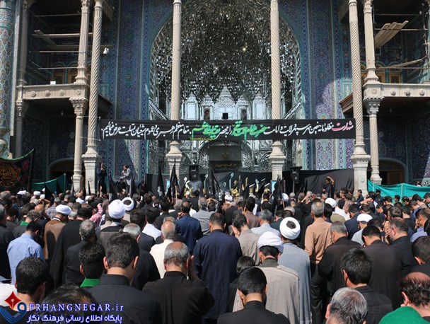 عزداری خادمان حرم کریمه اهلبیت در سوگ امام جواد (ع)