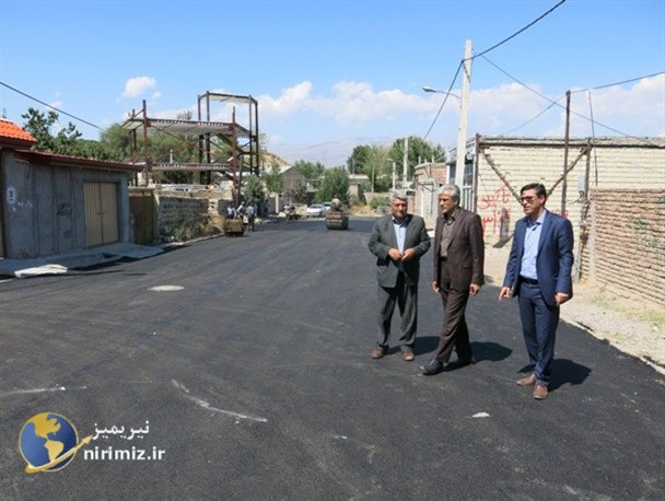 بهسازی آسفالت معابر اولویت کاری شهرداری نیر
