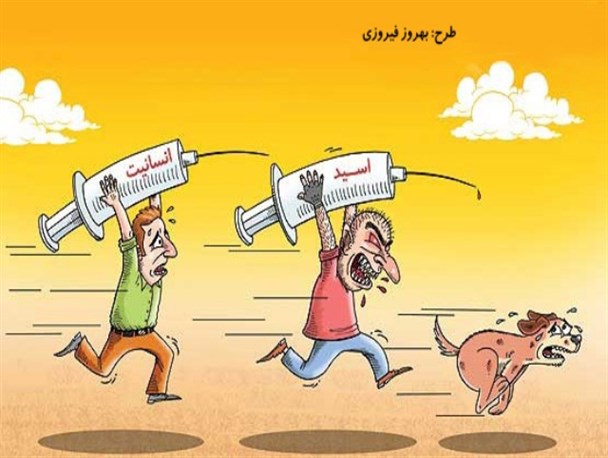 کاریکاتور/ حقوق حیوان زیر پای انسان