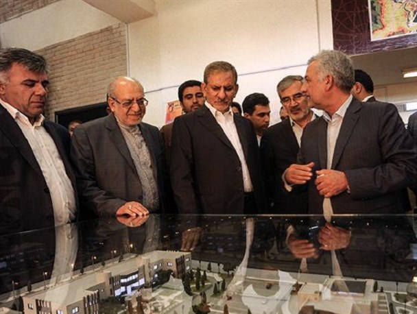 بازدید معاون اول رئیس جمهور از مرکز پژوهش‌های کاربردی سازمان زمین‌شناسی و اکتشافات معدنی کشور در کرج + تصاویر