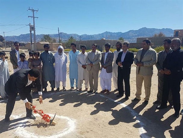 بانک سپه در روستای نوکجو خاش مدرسه می سازد