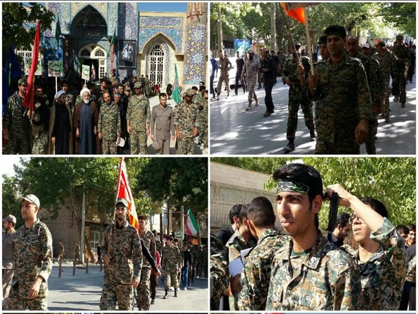 آغاز رزمایش «اقتدار عاشورایی» بسیجیان فارس با حضور 74 گردان+ تصاویر