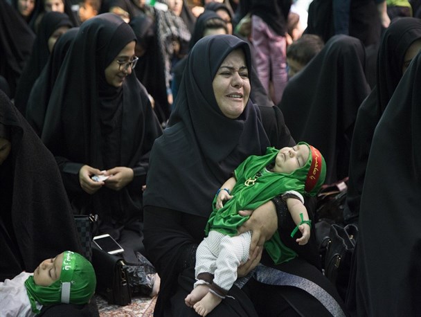 معصومانه ترین همایشی که شیرخوارگان حسینی میزبان آن هستند + تصاویر