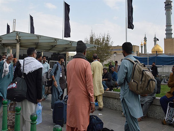 وضعیت مطلوب زائران اربعین در قم