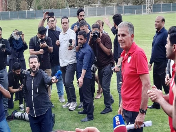 کی‌روش: از حضور در جمع بازیکنان خیلی خوش‌حالم/ فردا منتظرتان هستم